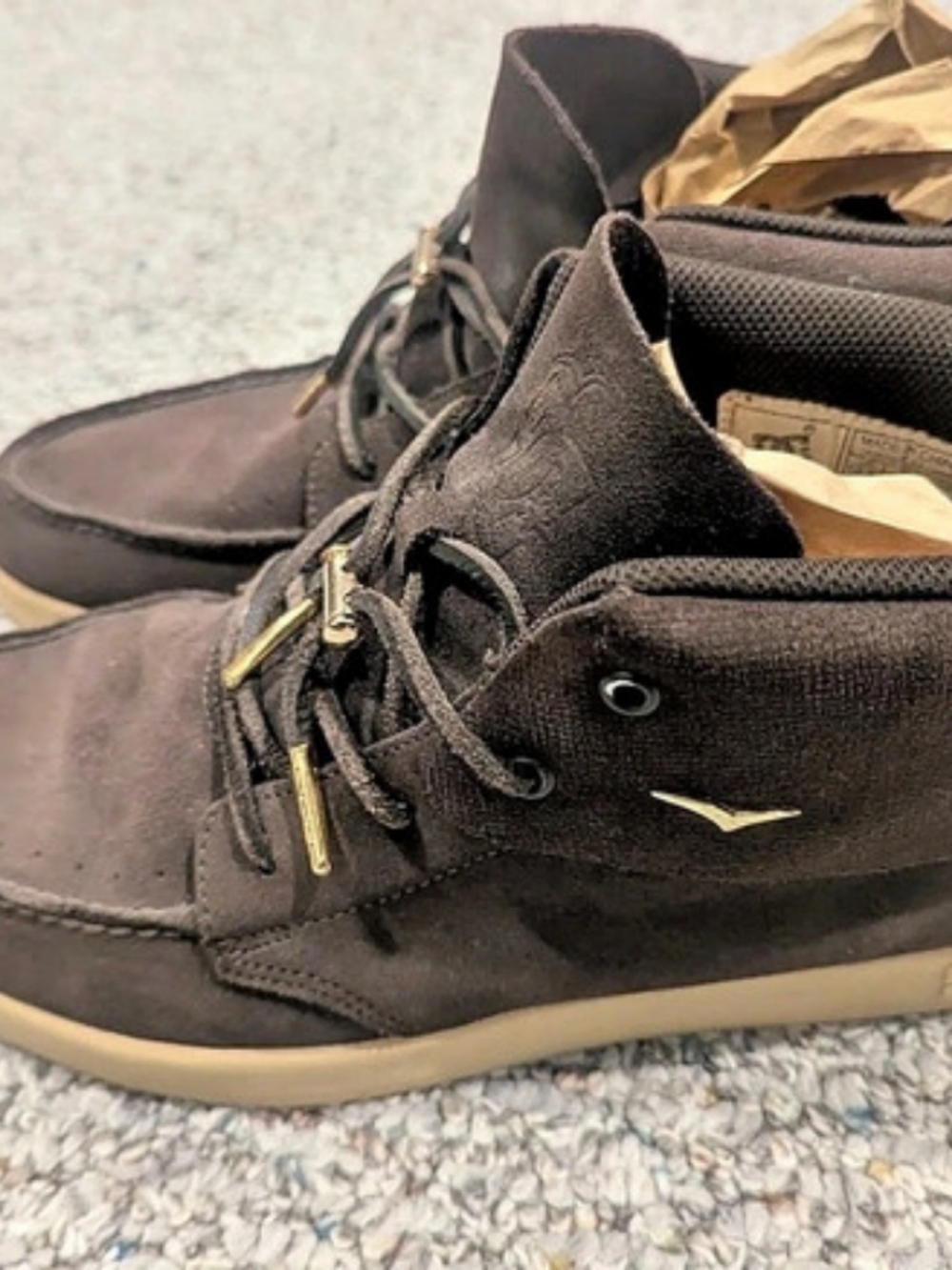DC x Michael Leon Collaboration 10.5  Vegan Suede Shoes 50 Or Best Offer